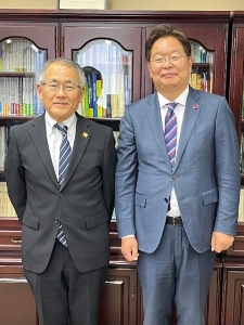 竹村学長と陳総領事