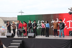 ステージイベントのカラオケ大会