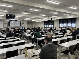 オンライン会場の様子(彦根キャンパス)