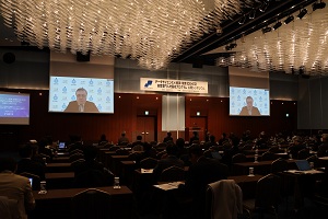 松本英登氏による来賓挨拶