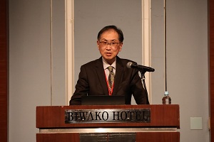 内藤副研究科長による取組説明