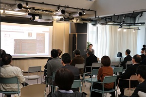 ライブデモンストレーションの様子