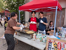 名物の焼きラーメン