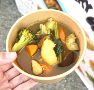 具たっぷりなスープカレー