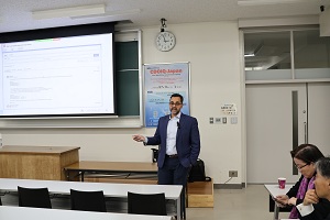 参加企業による発表の様子