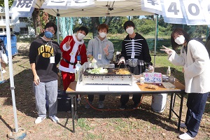 焼きそばの屋台