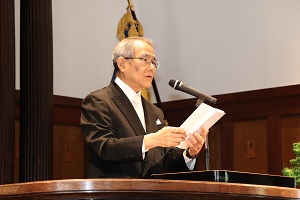 学長式辞