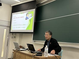 寅野滋先生(元滋賀大学国際交流機構)