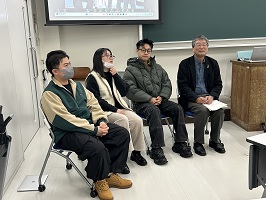 インタビューの様子